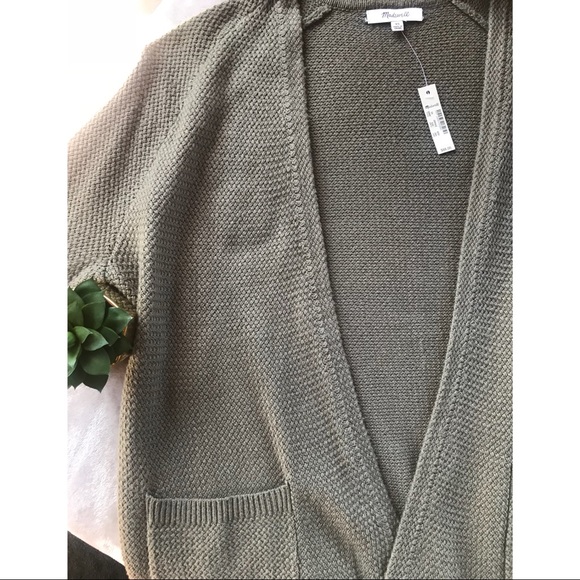 ✨NWT✨ Madewell Open Front Sweater Cardigan - Picture 2 of 8